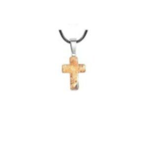 Cross Gemstone Pendant Charms Cross Quartz Crystal Charms for Necklace Earring
